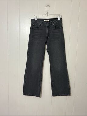 Levi’s 94 Baggy Bootcut Jeans Black Wash Size 28  Y2K
